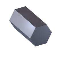 Шестигранник титановый фото