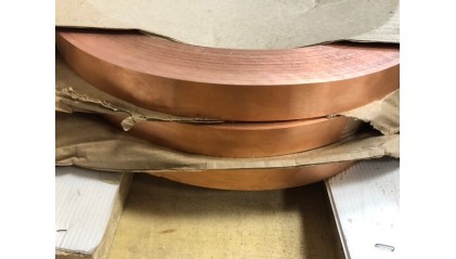 ленту медную ДПРНМ 100x0,6 мм М1ф купить в Самаре