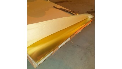 лист латунный ГПРХХ 10x2000x5000 мм Л63 купить в Самаре