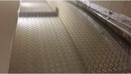 лист стальной рифленый квинтет 1,2 мм Ст3 купить в Самаре