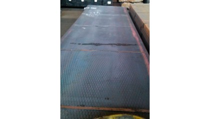 лист стальной рифленый ромб 5 мм 09Г2С купить в Самаре