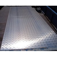 Лист алюминиевый рифленый квинтет 1x1200x2000 мм АМг2Н2 ГОСТ 21631-2023