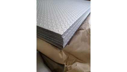 лист нержавеющий рифленый tear plate 3 мм AISI 321 купить в Самаре