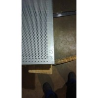 Лист перфорированный нержавеющий 2x1000x2000 мм Rv 10-15 12Х18Н10Т ГОСТ 58602-2019