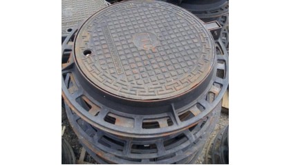 люк чугунный ГТС легкий круглый Т 760x76 мм СЧ10 купить в Самаре