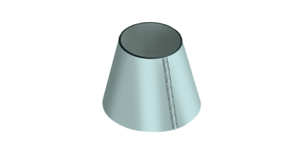 обечайку оцинкованную коническую 3000x2120x20 мм Ст20 купить в Самаре