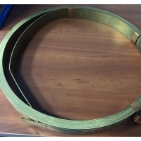 Полоса латунная 10x7,5 мм Л90 ГОСТ 2208-2007