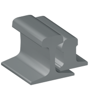 Рельсы Р65 стальные рамные с остряком 4 м Э76 ГОСТ 33535-2015