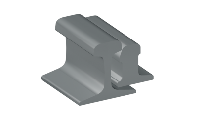 рельсы Р50 стальные рамные с остряком 4 м Э76 купить в Самаре