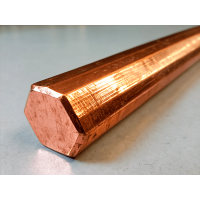 Шестигранник медный ДШГПП 13 мм М2 ГОСТ 1535-2006