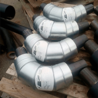 Скорлупа ППУ-ОЦ для отвода 60° 108x200 мм ГОСТ 30732-2020