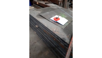 Плита стальная конструкционная 55 мм 38ХС фото плиту стальную конструкционную 55 мм 38ХС купить в Самаре