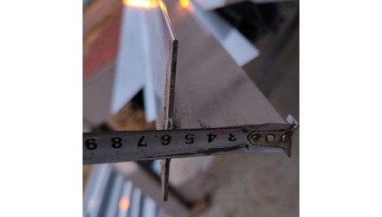 тавр алюминиевый 10x10x1 мм Д16 купить в Самаре