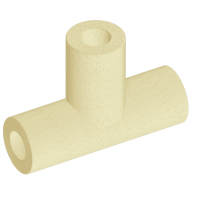 Тройник теплоизоляционный минераловатный 108x89 мм ГОСТ 30732-2020