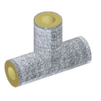 Тройник теплоизоляционный минераловатный фольгированный 159x159 мм ГОСТ 30732-2020