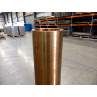 Труба бронзовая прессованная ГКР 110x10 мм БрА9Ж4 ГОСТ 1208-2014