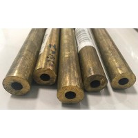 Труба латунная ДКРНМ 100x10 мм Л68 тянутая ГОСТ 494-2014