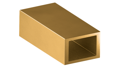 трубу латунную профильную прямоугольную ДПРНТ 11x5,5x0,5 мм Л68 купить в Самаре