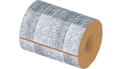 цилиндр теплоизоляционный базальтовый 108x80x500 мм НГ Ц 100 купить в Самаре