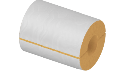 Цилиндр теплоизоляционный минераловатный 1020x60x500 мм НГ Ц 150 фото цилиндр теплоизоляционный минераловатный 1020x60x500 мм НГ Ц 150 купить в Самаре