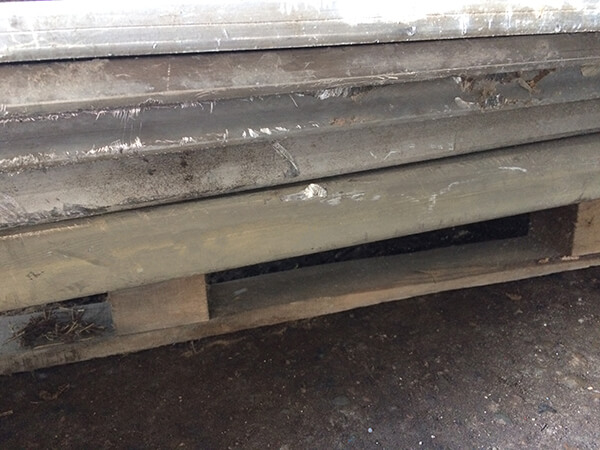 Плита нержавеющая 12 мм AISI 316Ti DIN 50049-1992 фото