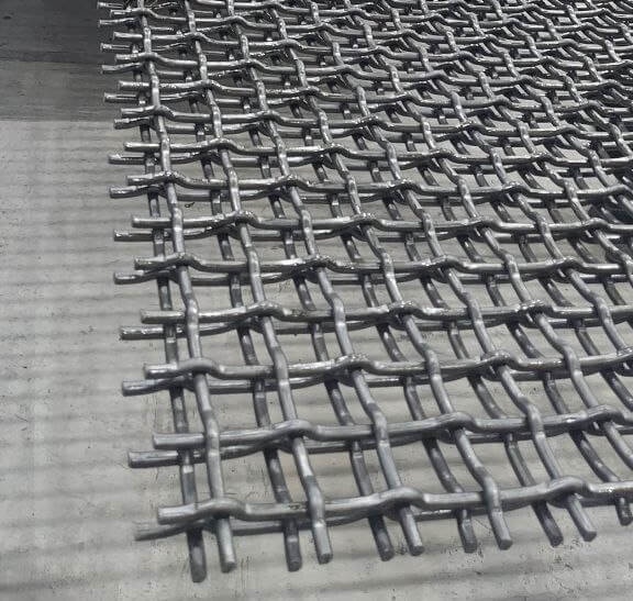 Сетка рифленая для грохотов 5x5x2 мм 12Х18Н10Т ГОСТ 3306-88 фото